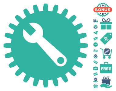 Ücretsiz Bonus simgesiyle hizmet araçları