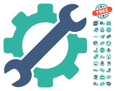 Ücretsiz Bonus simgesiyle hizmet araçları