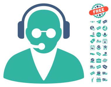 Ücretsiz Bonus ile destek işleç simgesi