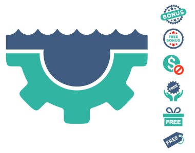 Su Servisi dişli simgesini ücretsiz bonus