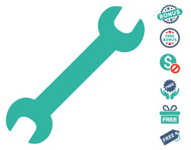 İngiliz anahtarı simgesini ücretsiz bonus