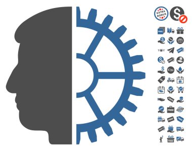 Ücretsiz Bonus ile Android kafa simgesi