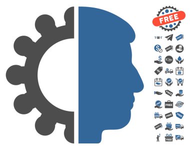 Ücretsiz Bonus ile Android kafa simgesi