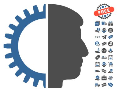 Ücretsiz Bonus ile Android kafa simgesi