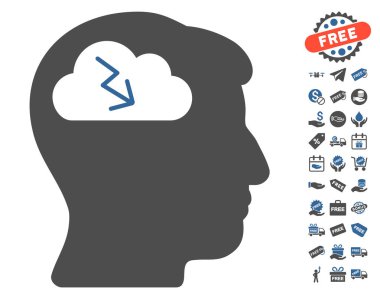 Beyin fırtınası simgesi ücretsiz bonus