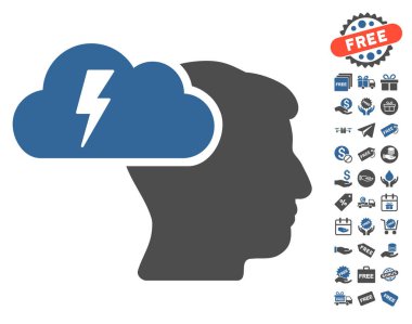 Beyin fırtınası simgesi ücretsiz bonus