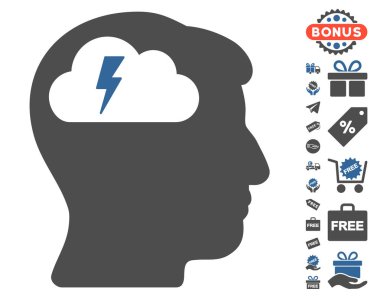 Beyin fırtınası simgesi ücretsiz bonus
