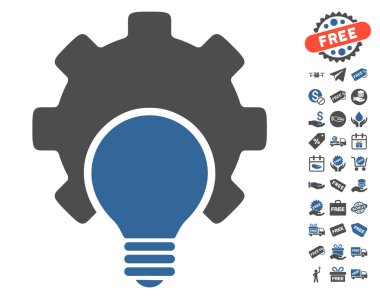 Ampul yapılandırma dişli simgesini ücretsiz bonus