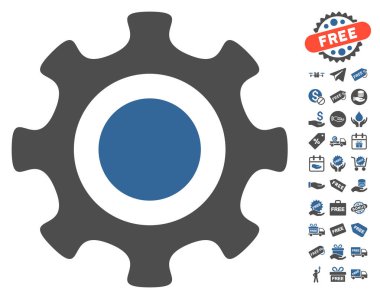 Ücretsiz Bonus dişli simgesiyle