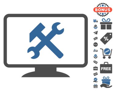 Masaüstü ayarları simgesi ücretsiz bonus