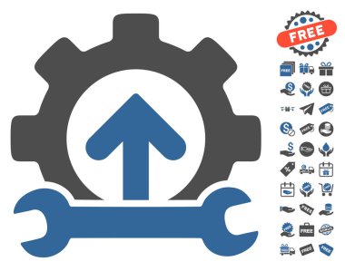 Dişli entegrasyon Araçları simgesini ücretsiz bonus
