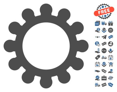 Dişli simgesini ücretsiz bonus