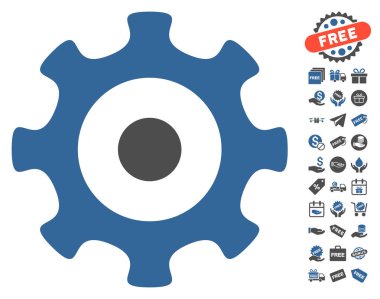 Dişli simgesini ücretsiz bonus