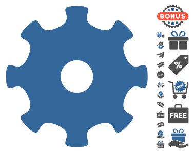 Dişli simgesini ücretsiz bonus