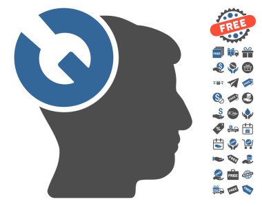 Kafa cerrahi Wrench kutsal kişilerin resmi ile ücretsiz Bonus