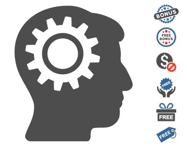 Akıl dişli simgesini ücretsiz bonus