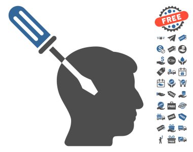 Akıl tornavida simgesi ücretsiz Bonus ile ayarlama
