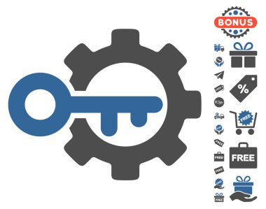 Anahtar Ücretsiz Bonus ile simge seçenekleri