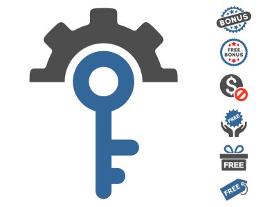 Anahtar Ücretsiz Bonus ile simge seçenekleri