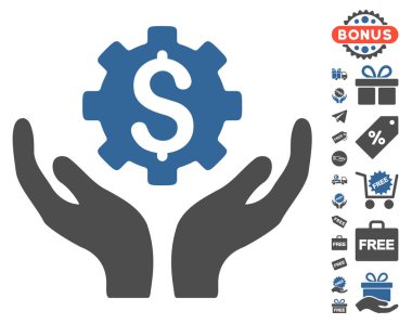 Ücretsiz Bonus ile bakım fiyat simgesi