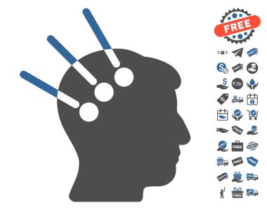 Sinirsel arayüz simgesi ücretsiz bonus