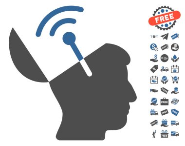 Açık fikirli radyo arayüzü simgesi ücretsiz bonus