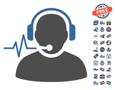 Ücretsiz Bonus ile operatör sinyal simgesi