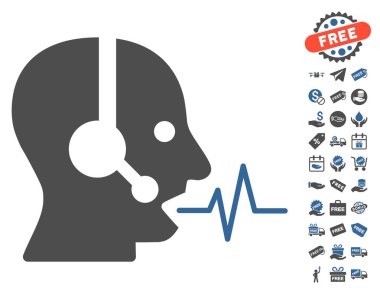 Operatör konuşma simgesini ücretsiz bonus