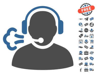 Operatör konuşma simgesini ücretsiz bonus