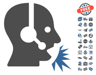 Operatör konuşma simgesini ücretsiz bonus