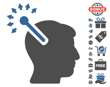 Ücretsiz Bonus ile optik sinir arayüzü simgesi