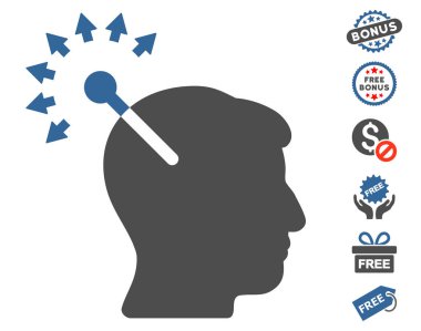 Ücretsiz Bonus ile optik sinir arayüzü simgesi