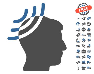 Ücretsiz Bonus ile radyo Resepsiyon kafa simgesi