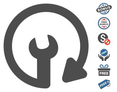 Ücretsiz Bonus ile Service simgesini tekrar