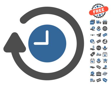 Saat simgesi ücretsiz Bonus ile tekrar