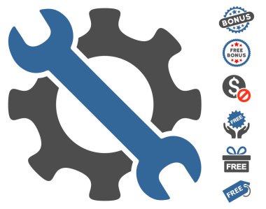 Ücretsiz Bonus simgesiyle hizmet araçları