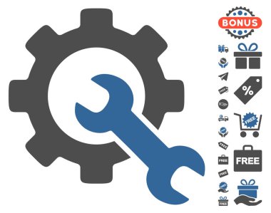 Ücretsiz Bonus simgesiyle hizmet araçları