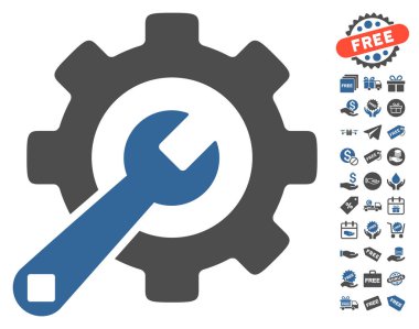 Ücretsiz Bonus simgesiyle hizmet araçları