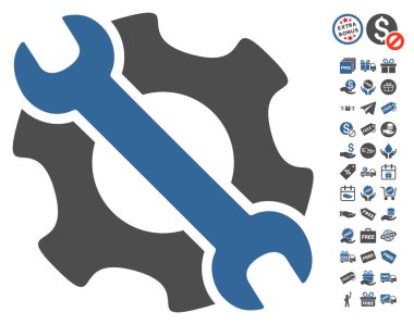 Ücretsiz Bonus simgesiyle hizmet araçları