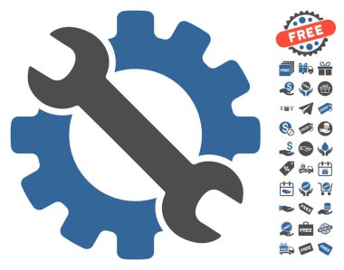 Ücretsiz Bonus simgesiyle hizmet araçları