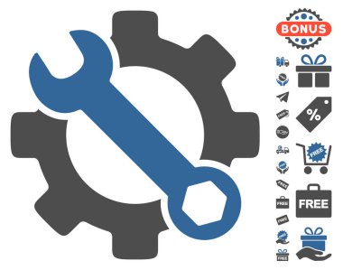 Ücretsiz Bonus simgesiyle hizmet araçları