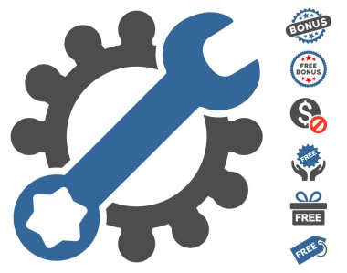 Ücretsiz Bonus simgesiyle hizmet araçları