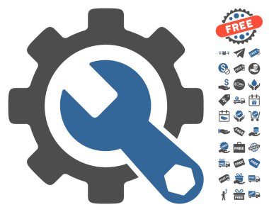 Ücretsiz Bonus simgesiyle hizmet araçları