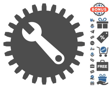 Ücretsiz Bonus simgesiyle hizmet araçları