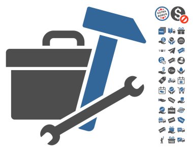 Araç kutusu simgesi ile ücretsiz Bonus