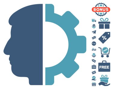 Ücretsiz Bonus ile Android kafa simgesi