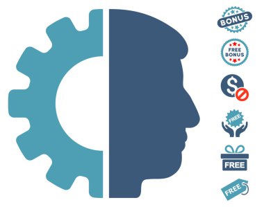 Ücretsiz Bonus ile Android kafa simgesi