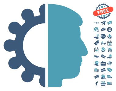 Ücretsiz Bonus ile Android kafa simgesi