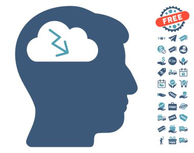 Beyin fırtınası simgesi ücretsiz bonus