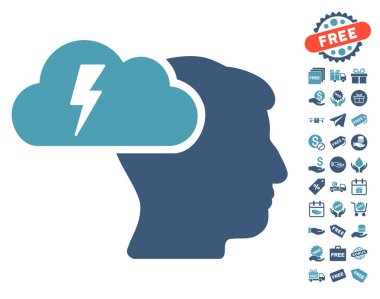 Beyin fırtınası simgesi ücretsiz bonus